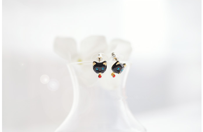Micky Cat Earring