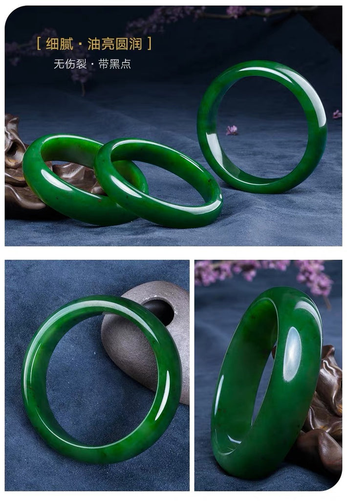 Hetian Jade Bracet Verdant