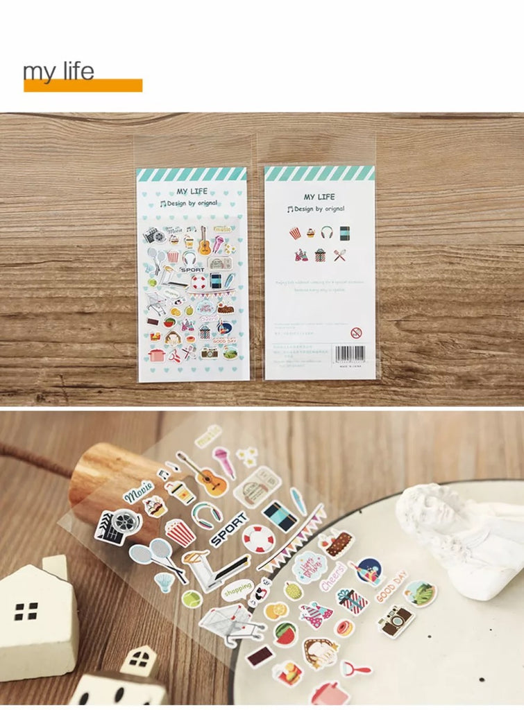 Travel Around The World Stickers