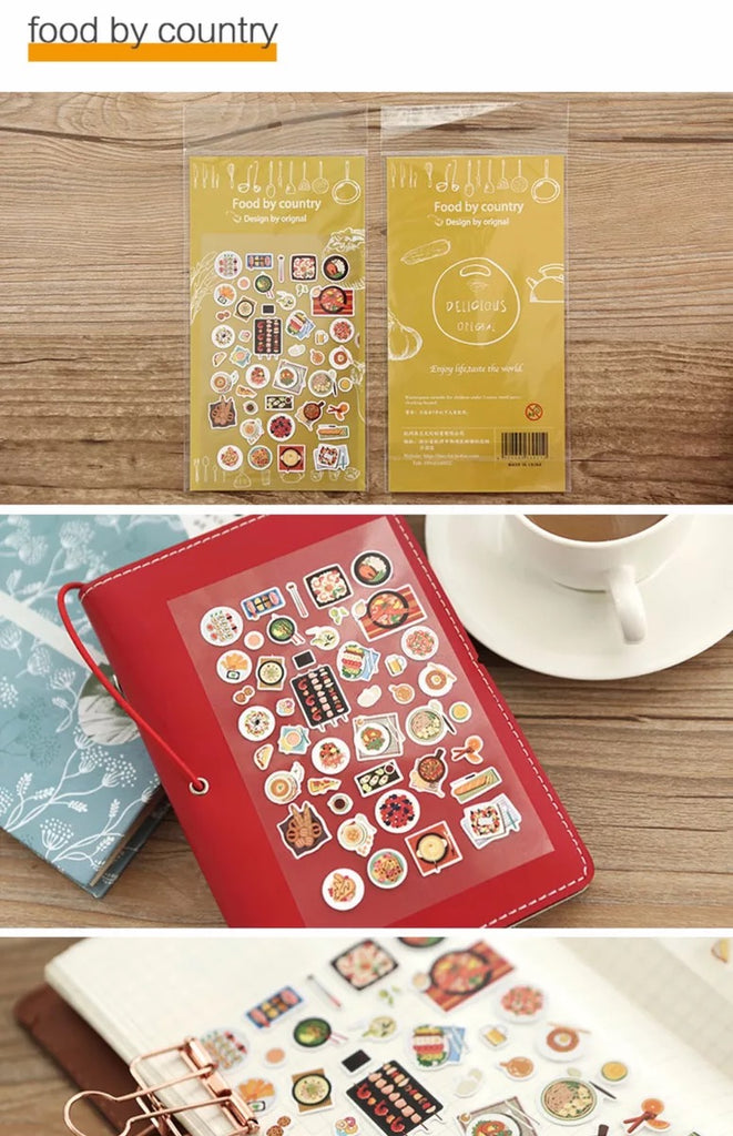 Travel Around The World Stickers