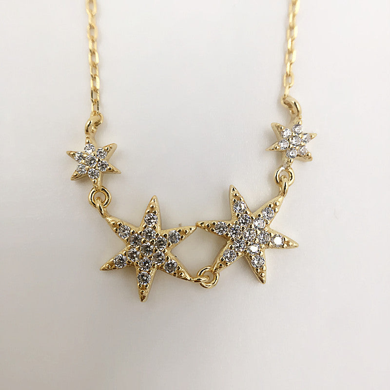 Sterling Silver Star Necklace