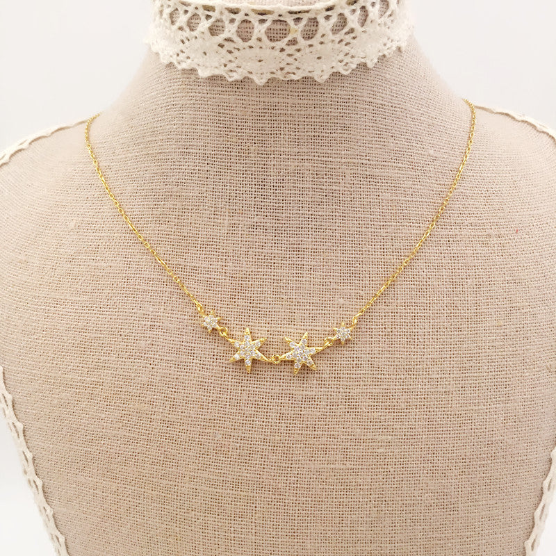 Sterling Silver Star Necklace