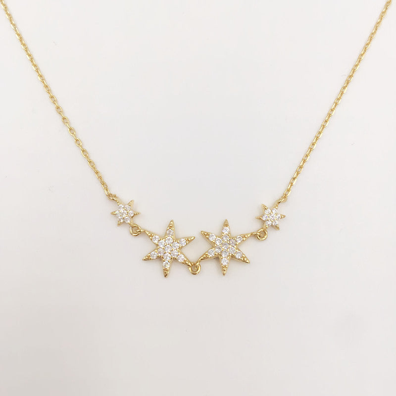Sterling Silver Star Necklace
