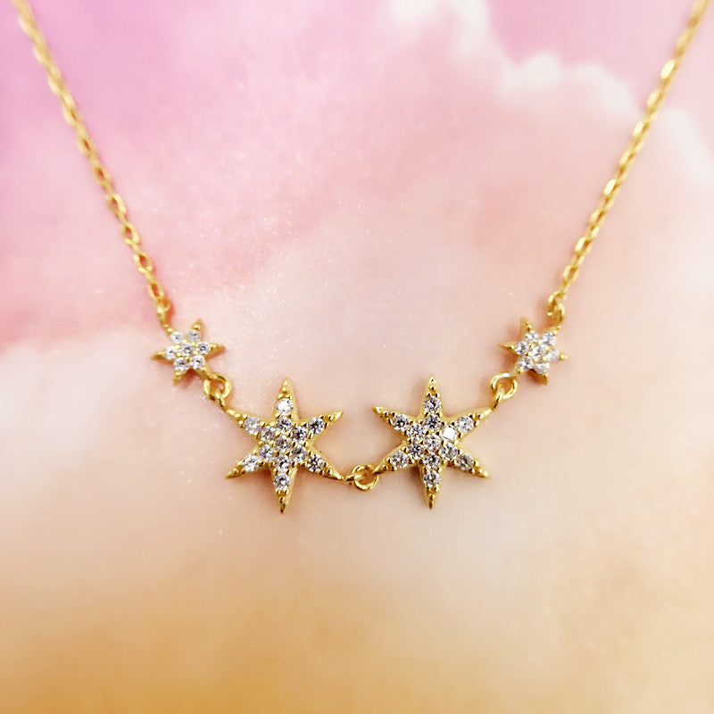 Sterling Silver Star Necklace