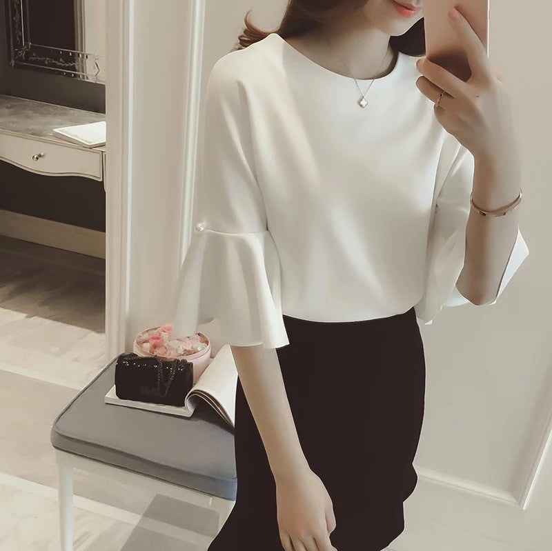 Yours Truly Easy Blouse