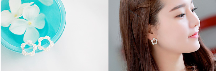 Pearl Flower Earring