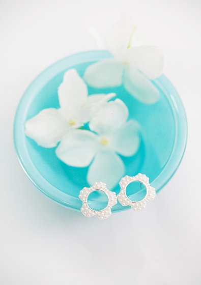 Pearl Flower Earring