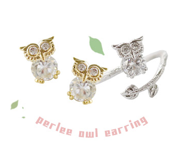Mr.Owl Earring
