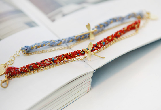 Bohemian Dragonfly Bracelet