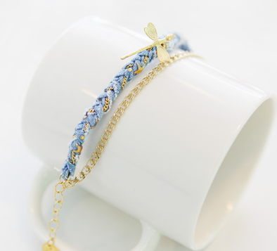 Bohemian Dragonfly Bracelet