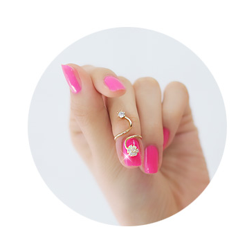 Point Nail Ring