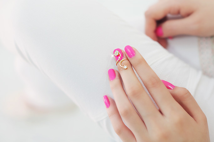 Point Nail Ring